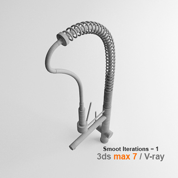 designed italy 3d max - Gessi OXYGEN HI-TECH Professional Tap by lajhar